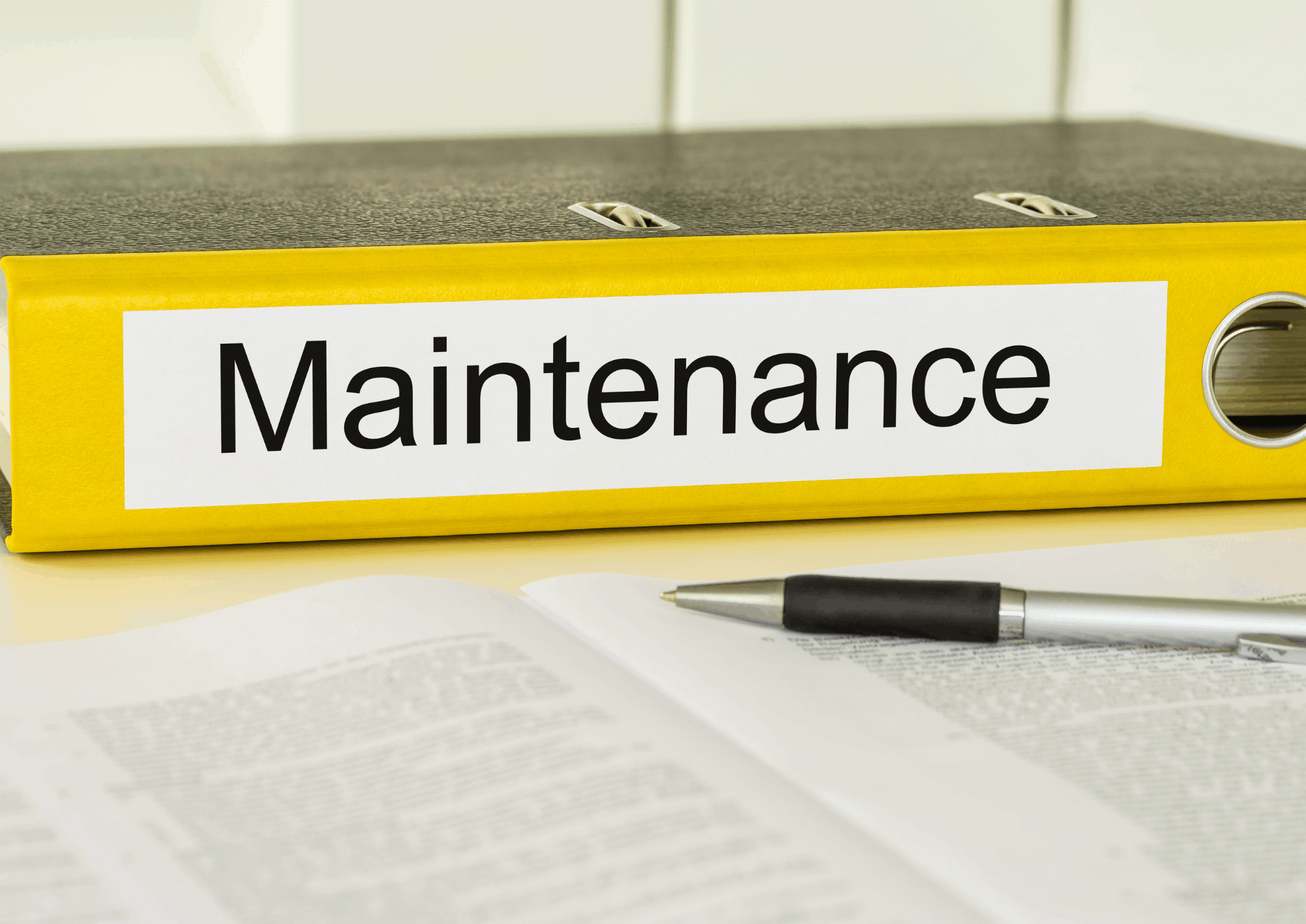Maintenance Planning